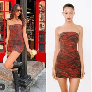 With Jean Chloe Corset Dress Size Small